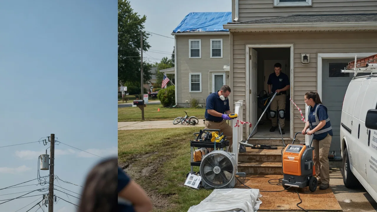 Water Damage Repair in Mossville, IL near me
